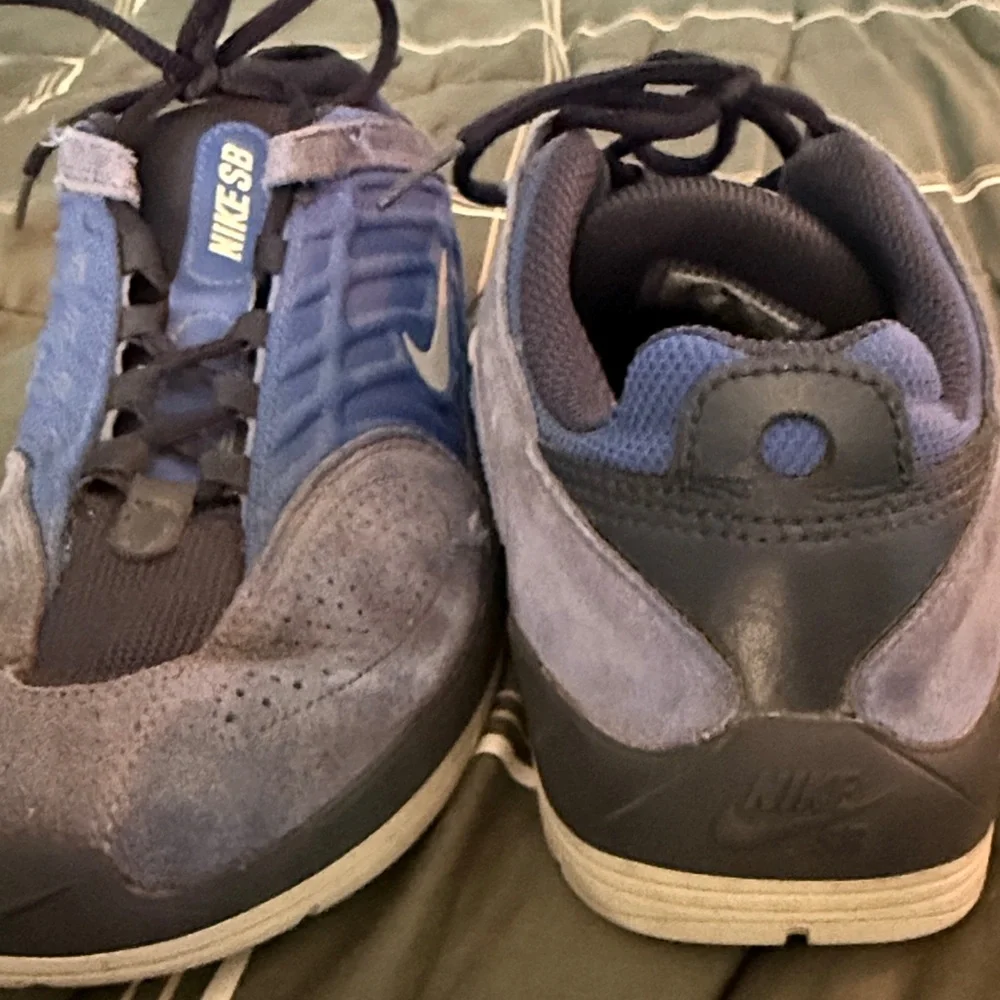 Nike Vertebrae Blue Men’s Skate Shoes - Picture 6 of 6